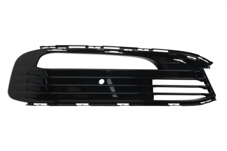 Grile - Grila bara fata dreapta cu locas proiectoare, plastic, negru BMW Seria 7 G11, G12 intre 2015-2019