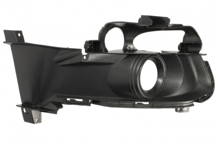 Grile - Grila bara fata dreapta cu locas proiectoare, plastic, negru FORD MUSTANG intre 2015-2018