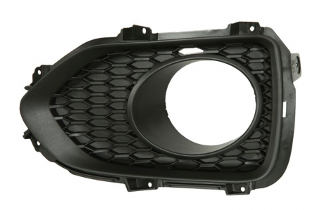 Grile - Grila bara fata dreapta cu locas proiectoare, plastic, negru KIA SORENTO 2 II intre 2010-2012