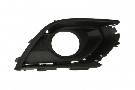 Piese Auto - Grila bara fata dreapta cu locas proiectoare, plastic OPEL CORSA HATCHBACK dupa 2014