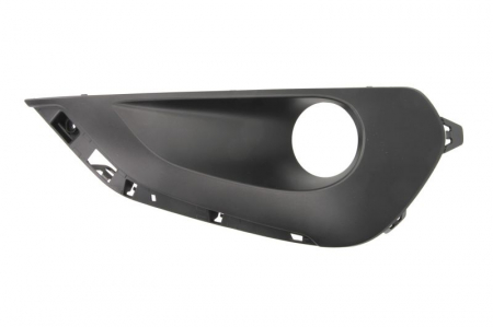 Piese Auto - Grila bara fata dreapta cu locas proiectoare, plastic PEUGEOT 208 I dupa 2015