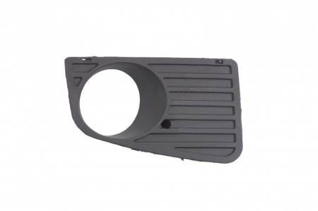 Piese Auto - Grila bara fata dreapta cu locas proiectoare, plastic VW CRAFTER intre 2006-2011