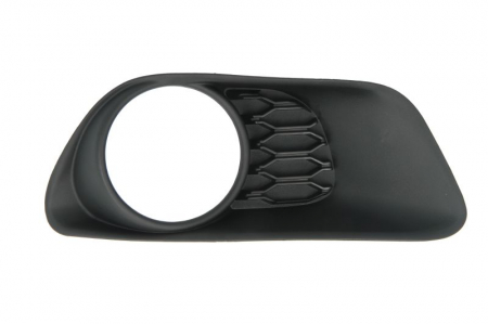 Grile - Grila bara fata Dreapta (cu orificii pentru lampa ceata, plastic, negru) potrivit CHRYSLER TOWN & COUNTRY, VOYAGER V dupa 2011 dupa 2011