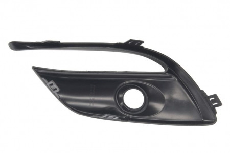 Grila bara fata Dreapta (cu orificii pentru lampa ceata, plastic, negru) potrivit MAZDA 3 dupa 2013 2017-2019 [1]