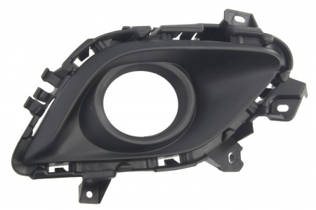 Grila bara fata Dreapta (cu orificii pentru lampa ceata, plastic, negru) potrivit MAZDA 6 10.12- 12.12-02.15 [0]