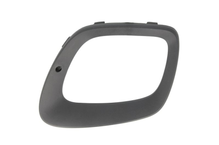 Grile - Grila bara fata Dreapta (cu orificii proiector ceata, cu gauri pentru lumini de zi, plastic, negru) potrivit KIA PICANTO II TA 2011-2015