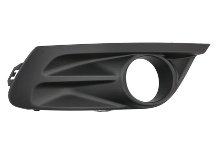 Elemente bara - Grila bara Fata Dreapta cu orificii proiector ceata, negru potrivita RENAULT FLUENCE dupa 2010 2013-2015
