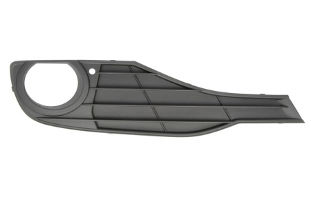 Grile - Grila bara fata Dreapta (inchis, cu orificii pentru lampa ceata, negru) potrivit BMW 3 (F30, F80), 3 (F31) 2011-2019 dupa 2011