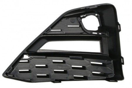 Grila bara fata dreapta model pachet M, cu locas proiectoare, plastic, negru potrivit BMW 2 Active Tourer F45, F46, 2 Gran Tourer F46 dupa 2018 [1]