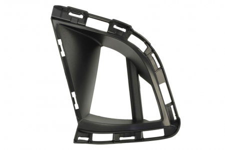 Elemente bara - Grila bara fata dreapta partea inferioara mijloc, cu locas model pachet M, negru potrivit BMW 2 Active Tourer F45, F46, 2 Gran Tourer F46 dupa 2018