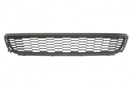 Grile - Grila bara fata dreapta potrivit VW POLO 2009-2014 - plastic, neagra
