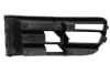 Grila bara fata Dreapta plastic, negru potrivit VW POLO, POLO IV 2001-2012  [2]