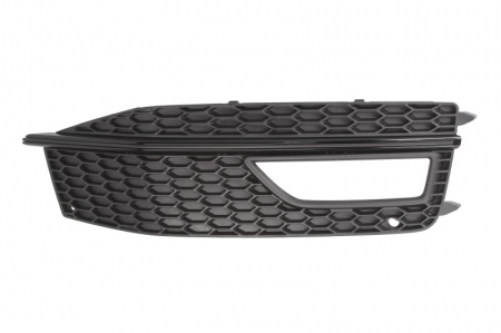 Grile - Grila bara fata dreapta potrivit AUDI A4 2011-2016 - S-LINE, cu locas proiectoare, plastic
