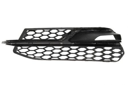 Grila bara fata dreapta (S, locas proiector, plastic, crom/negru) AUDI A3 dupa 2008 [1]