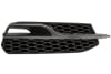 Grila bara fata dreapta (S, locas proiector, plastic, crom/negru) AUDI A3 dupa 2008 [2]