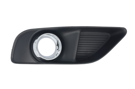 Elemente bara - Grila bara Fata Dreapta SRT-8, cu orificii proiector ceata, argintiu/negru potrivit CHRYSLER 300C 09.04- 04.11-10.14