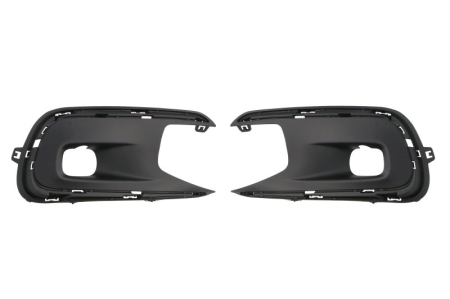 Grile - Grila bara fata Dreapta/Stanga (Set 2 bucati, cu orificii proiector ceata) potrivit CITROEN C4 GRAND PICASSO II, C4 PICASSO II dupa 2016