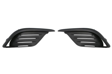 Elemente bara - Grila bara Fata Dreapta/Stanga set, plastic, negru potrivita RENAULT GRAND SCENIC IV, SCENIC IV 2016-2023 dupa 2016