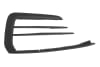 Grila bara fata potrivit VW GOLF ALLTRACK VII, GOLF SPORTSVAN VII, GOLF VII 2014-2019 - exterior/fata dreapta (GTI, plastic, negru) [1]