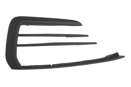 Grila bara fata potrivit VW GOLF ALLTRACK VII, GOLF SPORTSVAN VII, GOLF VII 2014-2019 - exterior/fata dreapta (GTI, plastic, negru) [0]
