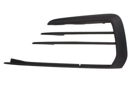 Grila bara fata exterior/Fata Stanga GTI, plastic, negru potrivit VW GOLF ALLTRACK VII, GOLF SPORTSVAN VII, Golf 7 VII 2017-2019 [0]