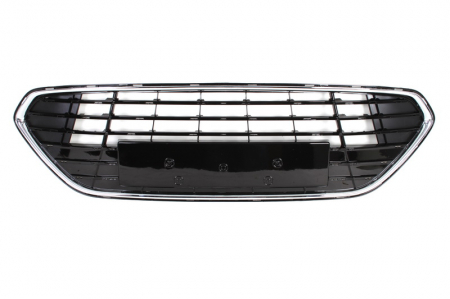 Grila bara fata mijloc, negru/crom FORD MONDEO intre 2010-2014