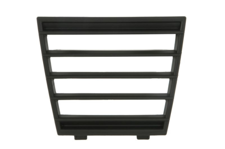 Grile - Grila bara fata (Mijloc, pentru un control automat al vitezei de croaziera, plastic, negru) potrivit PEUGEOT 2008 II 2019-2023