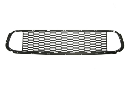 Grile - Grila bara fata (negru-mat, BASE/JOHN COOPER WORKS) potrivit MINI ONE / COOPER R56, R57, R58, R59 LCI 2010-2013