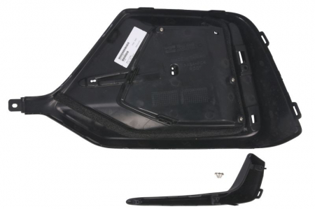 Grila bara fata partea spate stanga cu dunga neagra plastic, negru mat potrivit HONDA CIVIC X dupa 2020 [1]