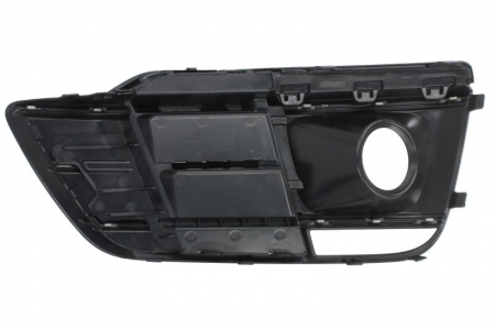 Grila bara fata S-LINE, cu locas proiectoare, plastic, negru lucios potrivit AUDI Q5 FY 2017-2020 [1]