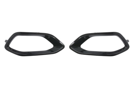 Grile - Grila bara fata (Set 2 bucati, negru lucios) potrivit CITROEN C4 III 2020-2024