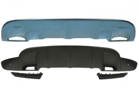 Grile - Grila bara fata (set, TURBO, argintiu/negru) PORSCHE CAYENNE 2010-2014