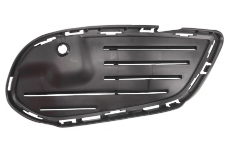Grile - Grila bara fata Stanga AMG, cu locas senzori parcare, plastic, negru potrivit MERCEDES Clasa C A205, C C205, C T-MODEL S205, C W205 dupa 2013