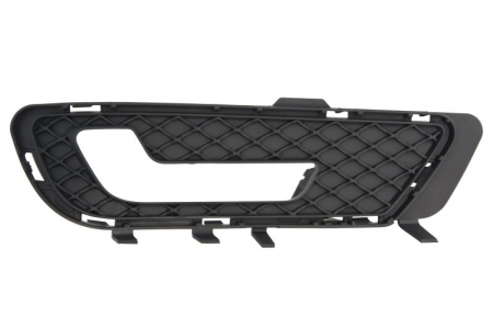Grile - Grila bara fata stanga AVANTGARDE, cu locas lumini zi, plastic, negru MERCEDES Clasa E W212 intre 2009-2013