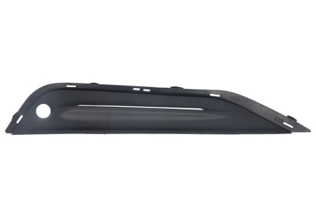 Grile - Grila bara fata Stanga (cu gauri de lama, orificii senzor parcare, plastic, crom/negru) potrivit VOLVO S60 II, V60 I 2013-2019