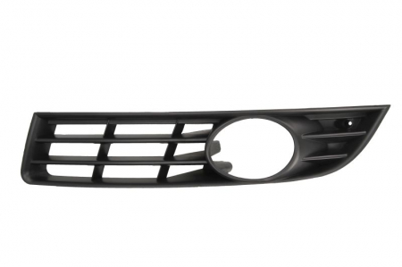 Grile - Grila bara fata Stanga cu gauri lampa ceata potrivit VW PASSAT B6 2005-2010