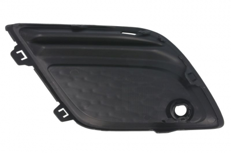 Grila bara fata stanga cu gauri senzori parcare plastic, negru potrivit VOLVO XC60 2008-2013 [1]