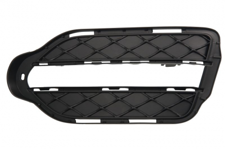 Elemente bara - Grila bara fata Stanga cu locas lumini de zi, plastic, negru potrivit MERCEDES GLK X204 2008-2015