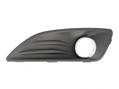 Grile - Grila bara fata stanga cu locas proiectoare, crom FORD FIESTA dupa 2013