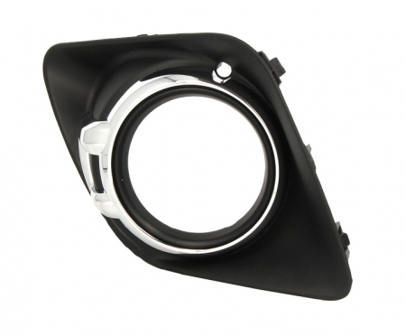 Grile - Grila bara fata stanga cu locas proiectoare, negru/crom MITSUBISHI ASX intre 2010-2012