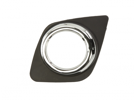 Grile - Grila bara fata stanga cu locas proiectoare, negru/crom TOYOTA RAV 4 intre 2005-2010