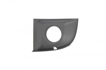 Piese Auto - Grila bara fata stanga cu locas proiectoare, plastic FIAT 500 intre 2007-2015