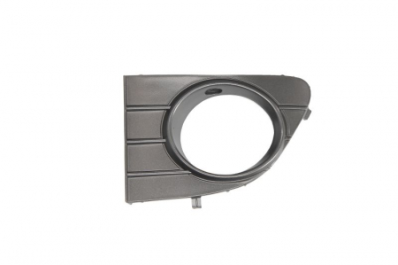 Piese Auto - Grila bara fata stanga cu locas proiectoare, plastic, gri inchis FIAT PUNTO EVO intre 2008-2012