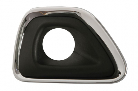 Grile - Grila bara fata stanga cu locas proiectoare, plastic, negru/crom JEEP GRAND CHEROKEE 4 IV WK2 intre 2013-2016