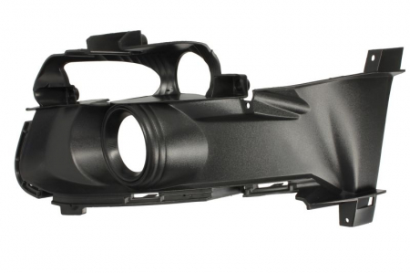 Grile - Grila bara fata stanga cu locas proiectoare, plastic, negru FORD MUSTANG intre 2015-2018