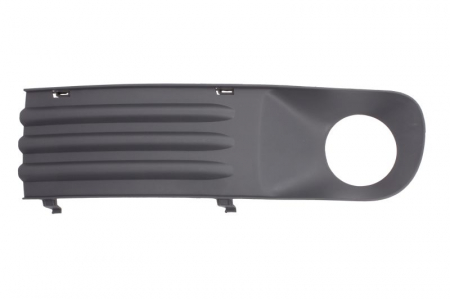 Elemente bara - Grila bara fata Stanga cu locas proiector plastic, gri potrivit VW MULTIVAN V, TRANSPORTER V 2003-2015