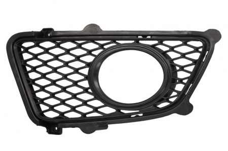Elemente bara - Grila bara fata Stanga cu locas proiector plastic, negru potrivit KIA SPORTAGE II 2004-2010
