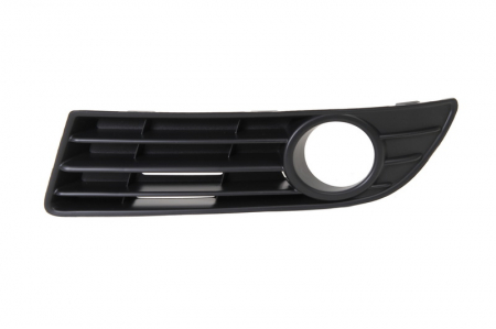 Grile - Grila bara fata Stanga (cu orificii pentru lampa ceata) potrivit VW POLO, POLO IV dupa 2001 2005-2009