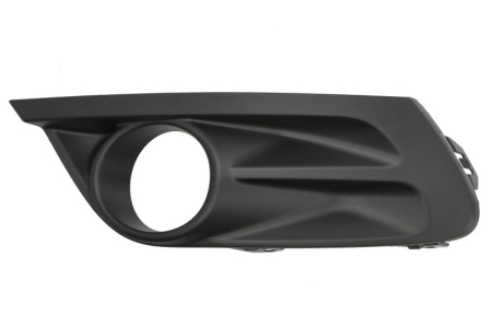 Elemente bara - Grila bara Fata Stanga cu orificii proiector ceata, negru potrivita RENAULT FLUENCE dupa 2010 2013-2015