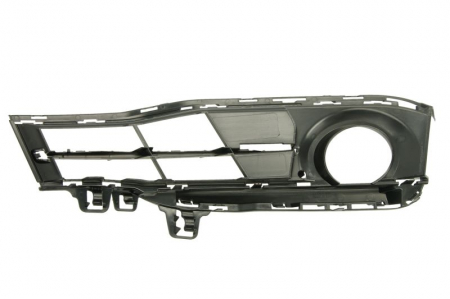 Grila bara fata Stanga (cu un loc pentru dunga, SPORT, cu orificii pentru lampa ceata, plastic, negru) potrivit BMW 3 (F30, F80), 3 (F31) 11.11-06.19 09.14-06.17 [1]